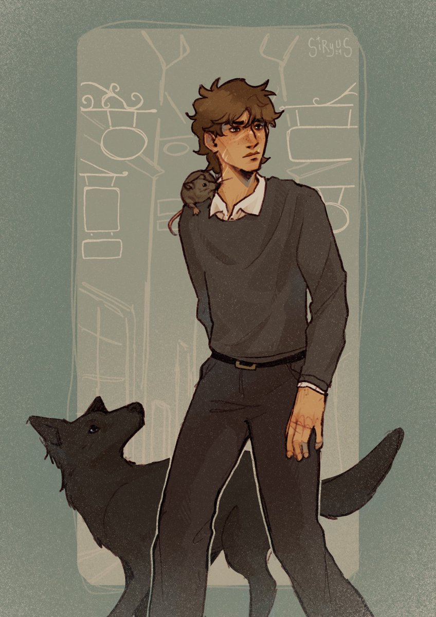 “much better when your friends aren’t human, in remus’ opinion. at least, right now”
#remuslupin #marauders