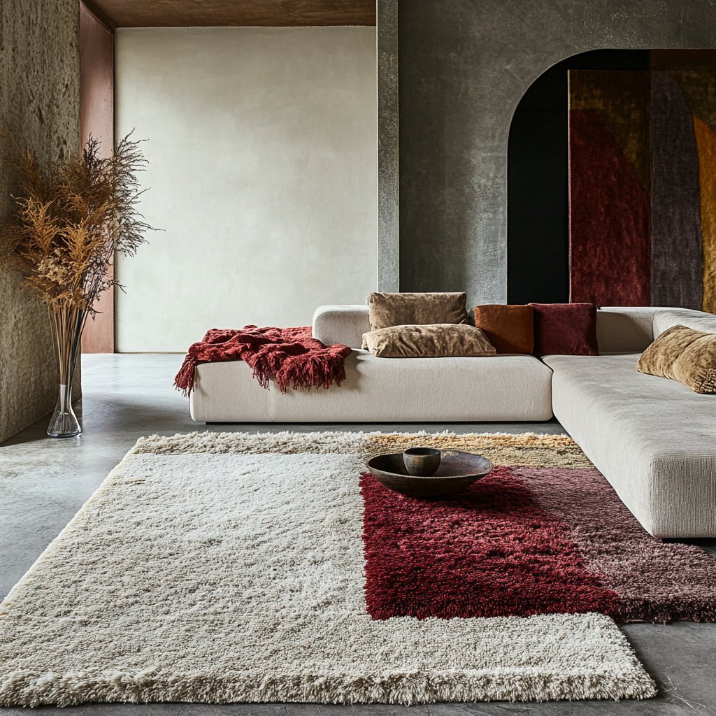 rugcouture's tweet image. Let’s talk texture! A mix of smooth and shaggy rugs creates a dynamic, inviting look! #TexturePlay #RugCouture