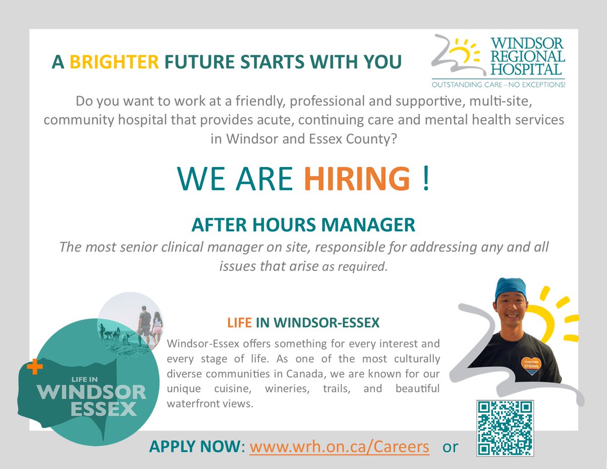 Windsor Regional Hospital tweet media