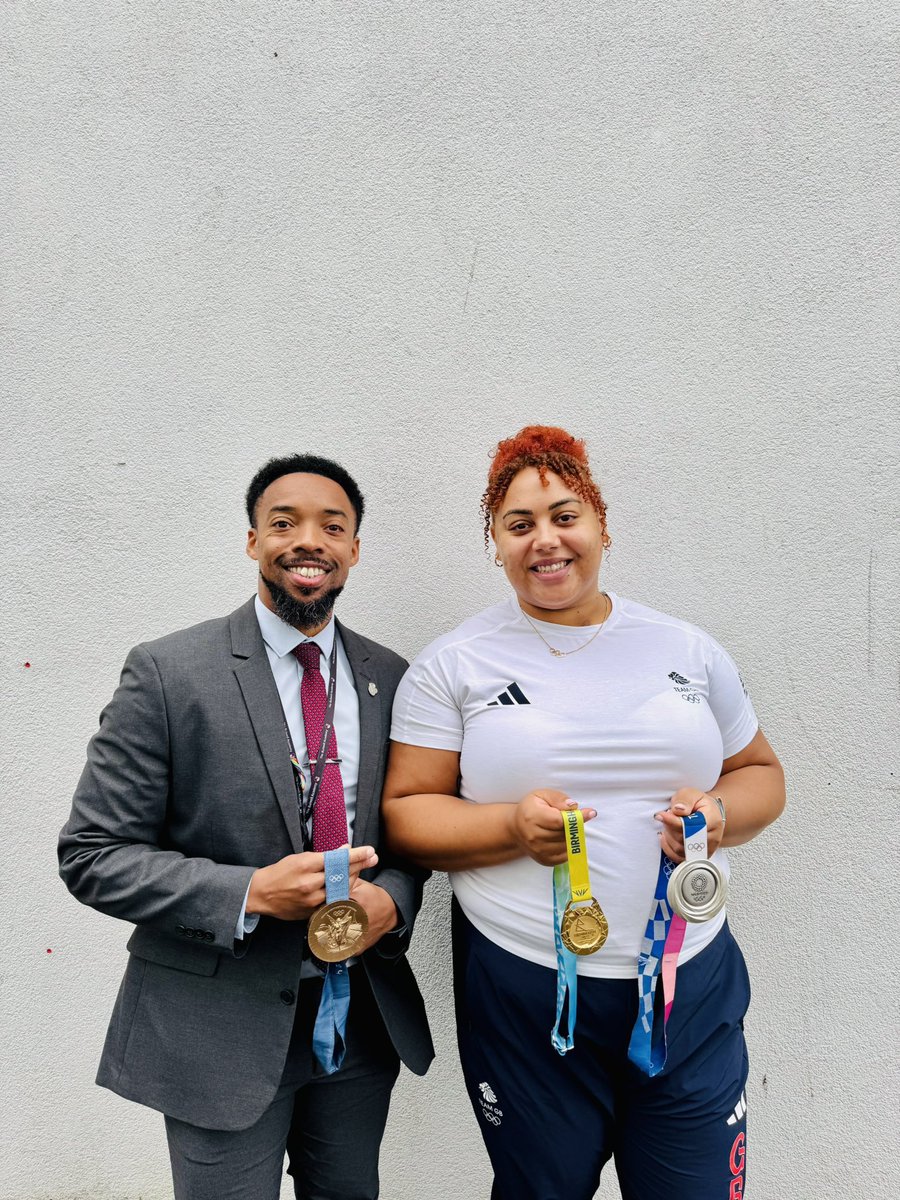 Had the honour to meet Olympian Emily Campbell today <a href="/Bulwell_Academy/">The Bulwell Academy</a> who put on a great workshop for my year 8’s, not only were they excited and happy but most of all they were inspired. This is why we do what we do to inspire and encourage our young people to want to be more.