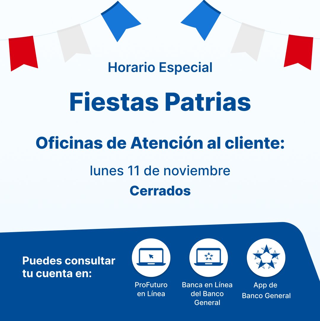 Consulta tus cuentas en nuestros canales digitales 🇵🇦