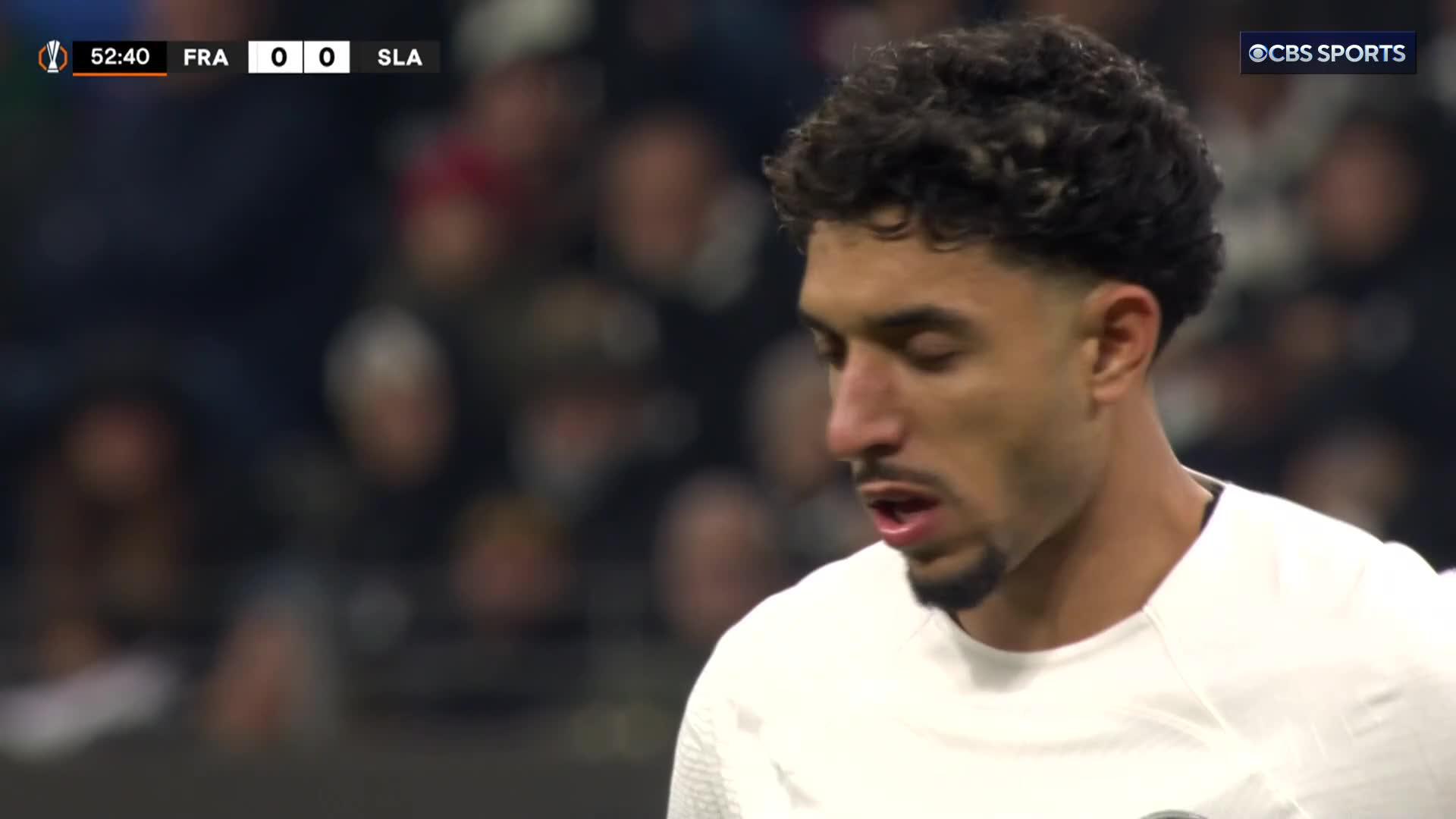 You can't pick out the upper 90 any better than that! 🎯Omar Marmoush with the sweetest free kick 🍬