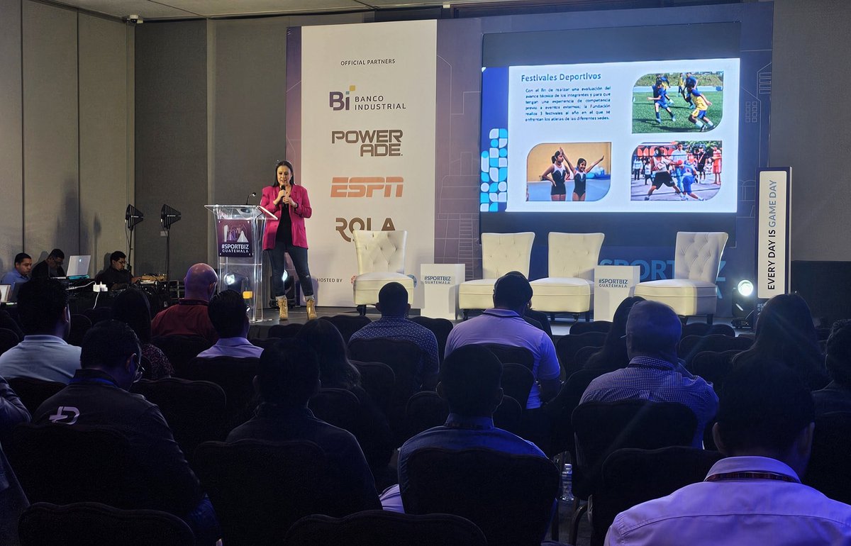Melanie Calderon de <a href="/bi_fundacion/">Fundación Bi</a> presenta el eje Crecer, que está enfocado en transformar la vida de niños y jóvenes que viven en zonas de riesgo, apoyando su desarrollo integral a través del deporte. 

#SportBiz #SportBizGuatemala