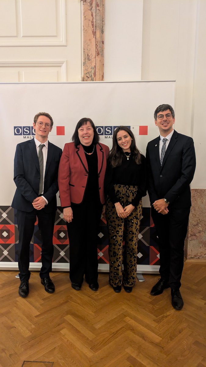🇧🇪 thanks 🇺🇳SRSG for Children and Armed Conflict, Virginia Gamba for her insightful intervention and  recommendations at the <a href="/OSCE/">OSCE</a> Permanent Council. Looking forward to further cooperation between the Group of Friends🇦🇱🇧🇪🇮🇹🇳🇴🇵🇱 and your office