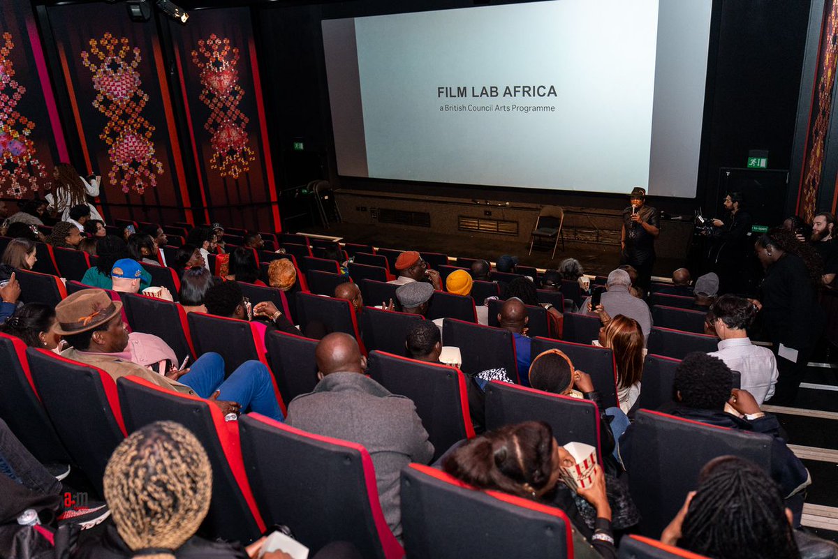 afrowren's tweet photo. 10 remarkable short films from the Film Lab Africa project by the British Council were screened 🎊

cc @ngbritisharts
#ReframeWithMe #FilmLabAfrica #BCArtsSSA
#ReframeYourFuture #FutureOfFilm
#FilmmakerJourney #britishcouncilxfilmlabafrica https://t.co/gEE4JyXeoo