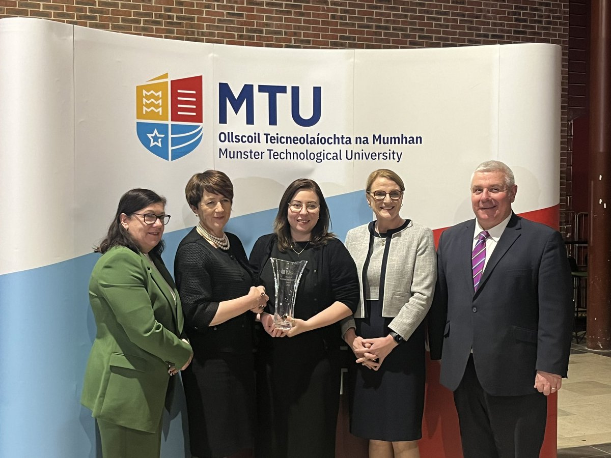 The Clarissa Hegarty Memorial Award  for Bachelor of Arts in Human Resource Management is awarded to Iona Nohai and presented on behalf of the Hegarty Family
#FBHAwards24 🏆 #Succeedingtogether