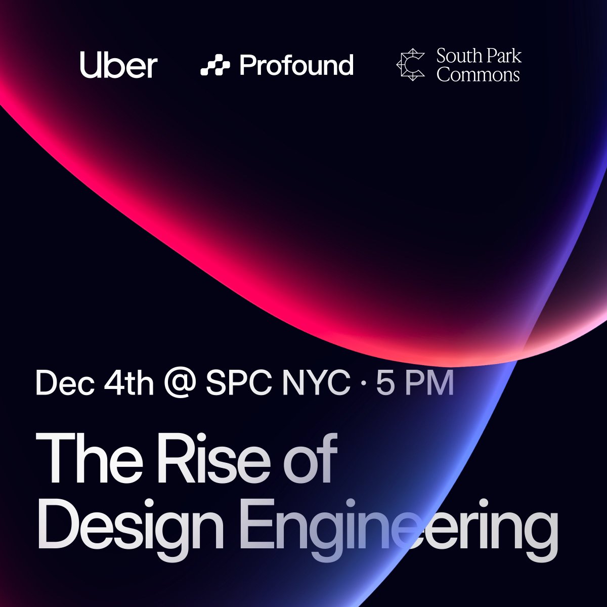 dbabbs's tweet image. Tech twitter's hottest question: What the $#*! is Design Engineer? 

Join us at @southpkcommons NYC on December 4th to hear from Design Engineers at @tryprofound, @figma, @uber,  and @snap on what the role really is.

👇