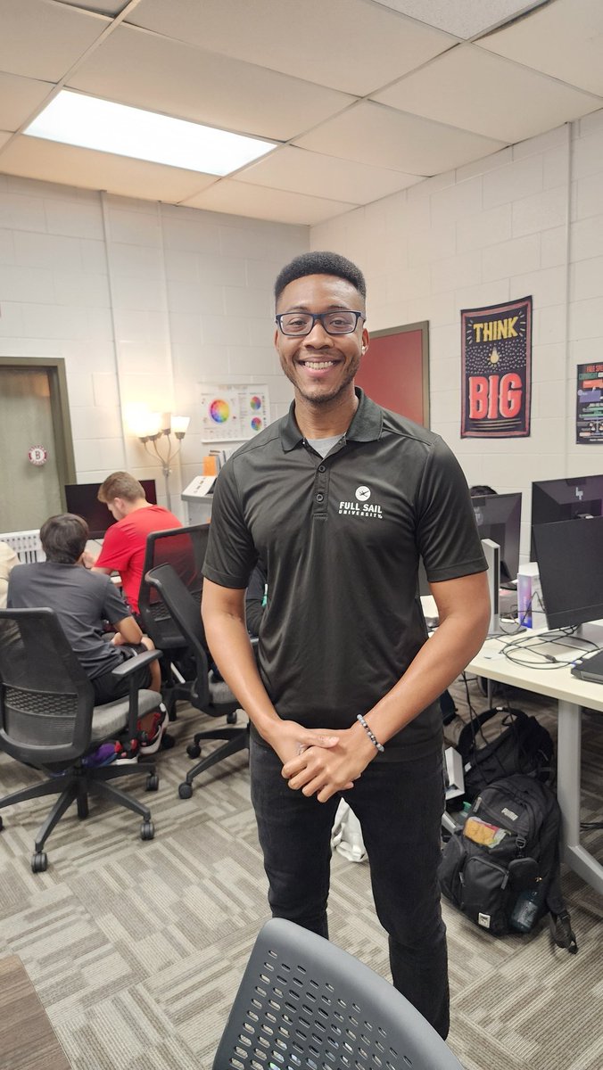 MediaBruins's tweet image. Thank you Edwin Devilas from @FullSail for visiting and engaging with us today! Students created music, 3D characters, games, and stop motion animations. It was a great, educational break from regular instruction. We appreciate you! #animation #recordingarts #Gaming #3dartwork