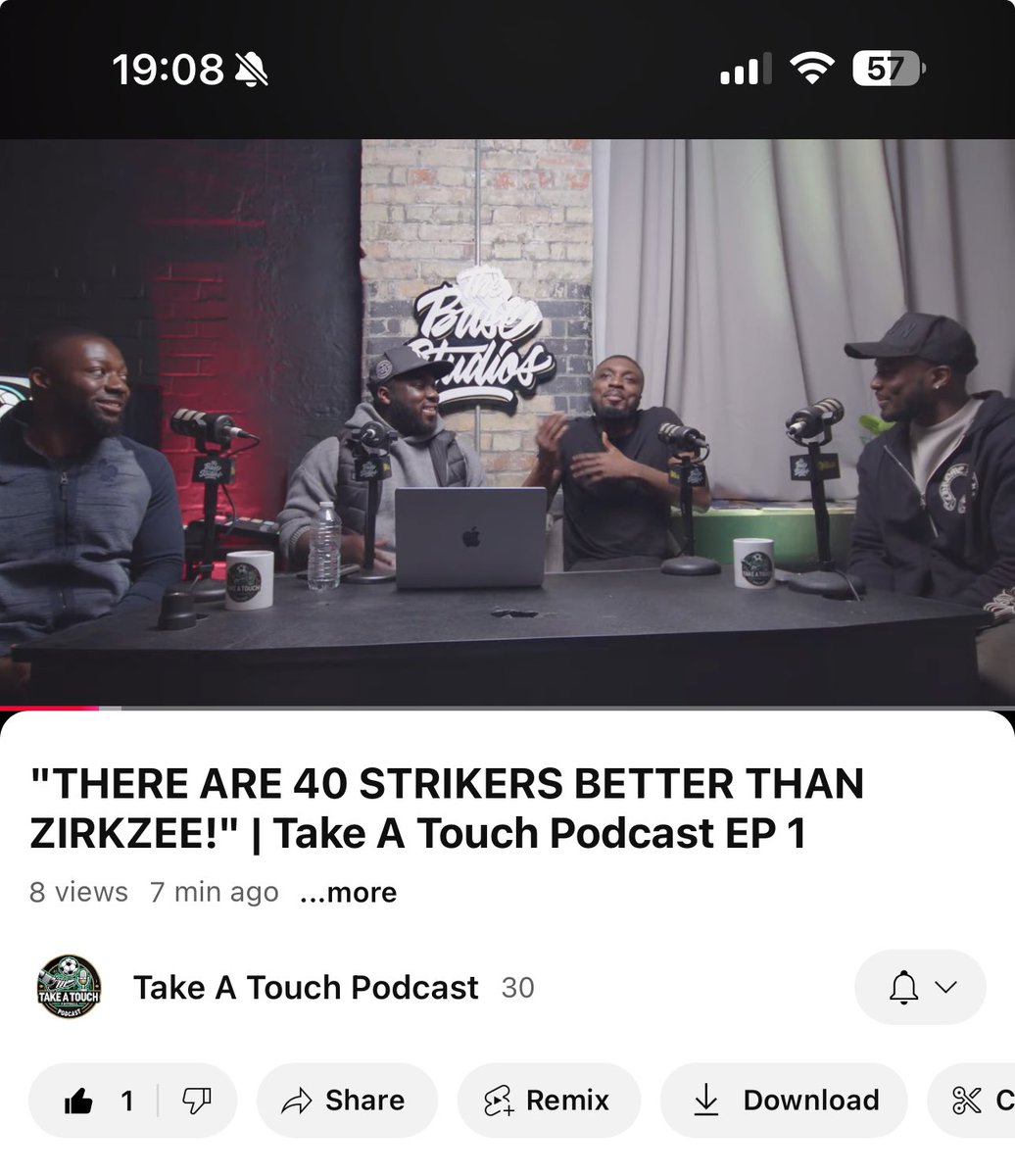 CameronDodoo's tweet photo. TAKE A TOUCH PODCAST EPISODE 1 OUT NOW‼️‼️⚽️🔥 https://t.co/I42ku0auiO https://t.co/lM9gImAwlb