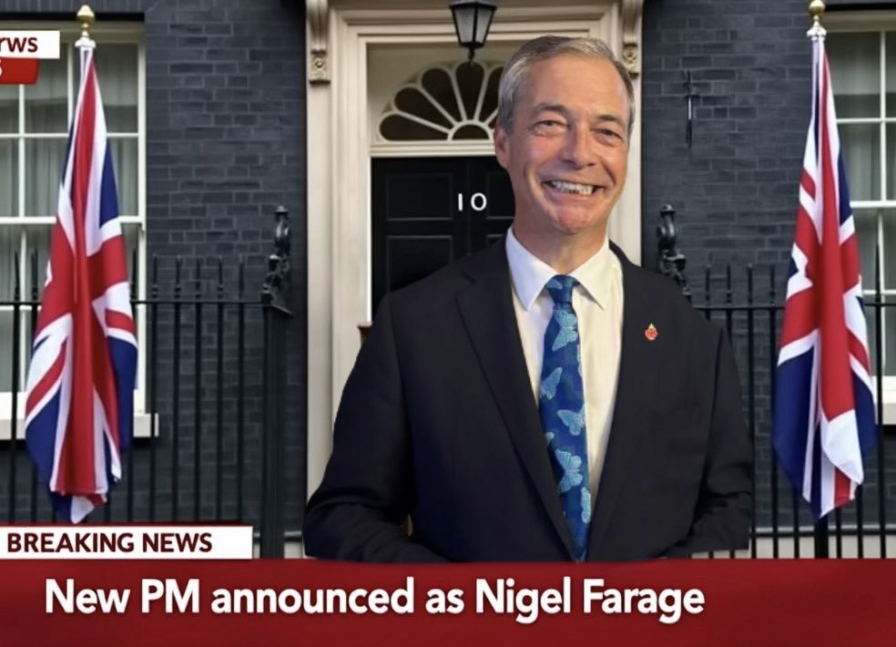The British Patriot (@thebritlad) on Twitter photo Do you support <a href="/Nigel_Farage/">Nigel Farage MP</a> becoming the next prime minster of the UK?
YES or NO? Do you support <a href="/Nigel_Farage/">Nigel Farage MP</a> becoming the next prime minster of the UK?
YES or NO?