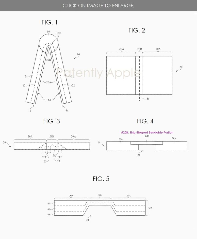 melanews's tweet image. 🆕 Apple brevetta una nuova tecnologia per proteggere il vetro dei futuri dispositivi pieghevoli da danni e crepe. Questo sistema avanzato punta a migliorare la durabilità dei device pieghevoli, aumentando resistenza e longevità 📱🔧 #Apple #Tecnologia #FoldableDevices…