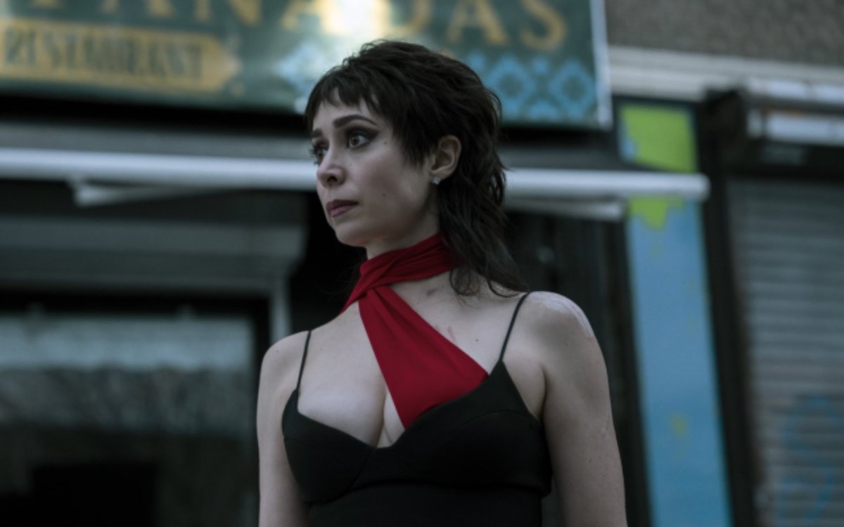 TheBatmanFilm_'s tweet image. New look at Cristin Milioti in ‘THE PENGUIN’ finale 🦇