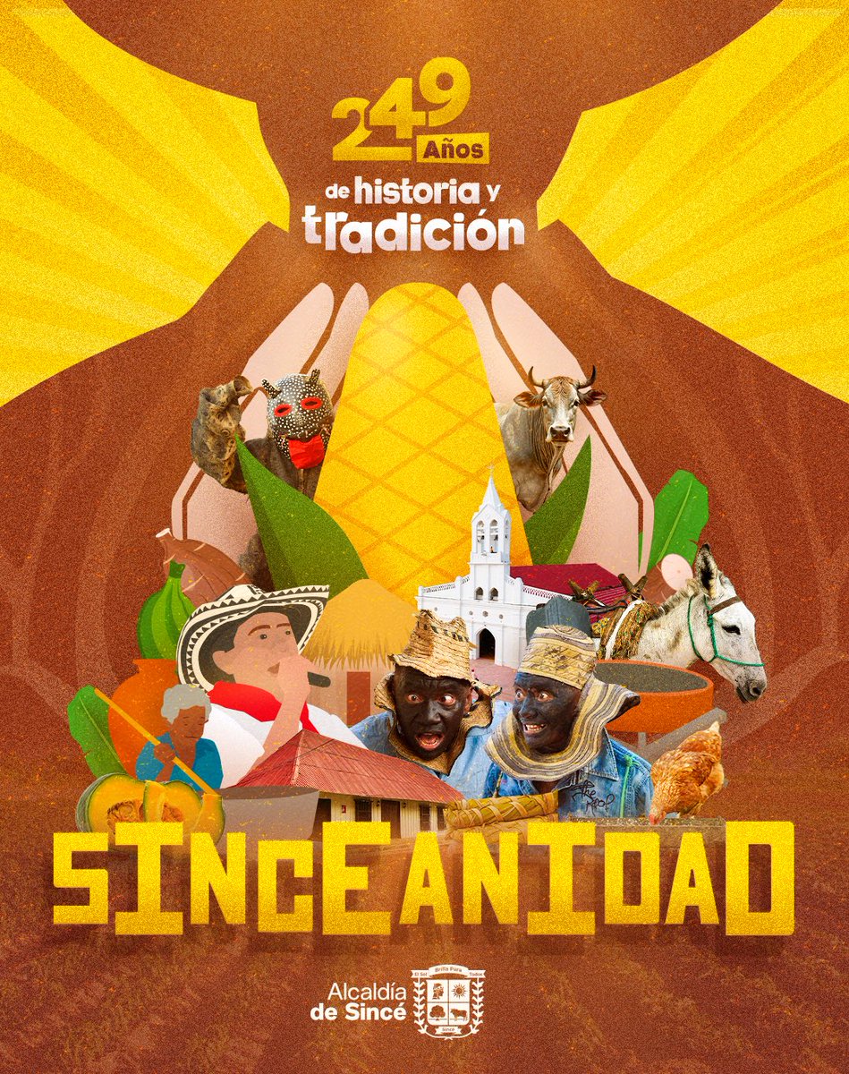 AlcaldiadeSince's tweet photo. Ser sinceano es mágico. De esta tierra bendita nace nuestra historia, pujanza, amabilidad e identidad. Somos sinceanos, somos cultura, y somos identidad. 

Con esta programación oficializamos la Sinceanidad 2024 e invitamos a propios y visitantes a disfrutarla. https://t.co/vAlw7SminX