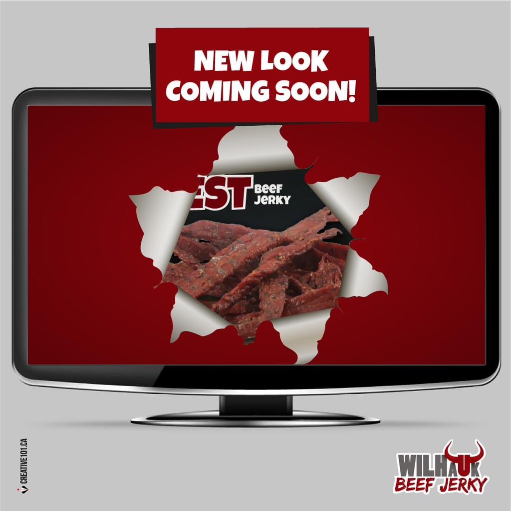 Exciting news coming soon! 🤔😄 

Visit our current site for more info on our products. 👍 wilhaukbeefjerky.com

#beefjerky  #albertabest  #youdontwinfriendswithsalad  #albertabusiness  #LeducBusiness  #wilhaukbeefjerky  #pepperonisticks  #homeofalbertasbestbeefjerky