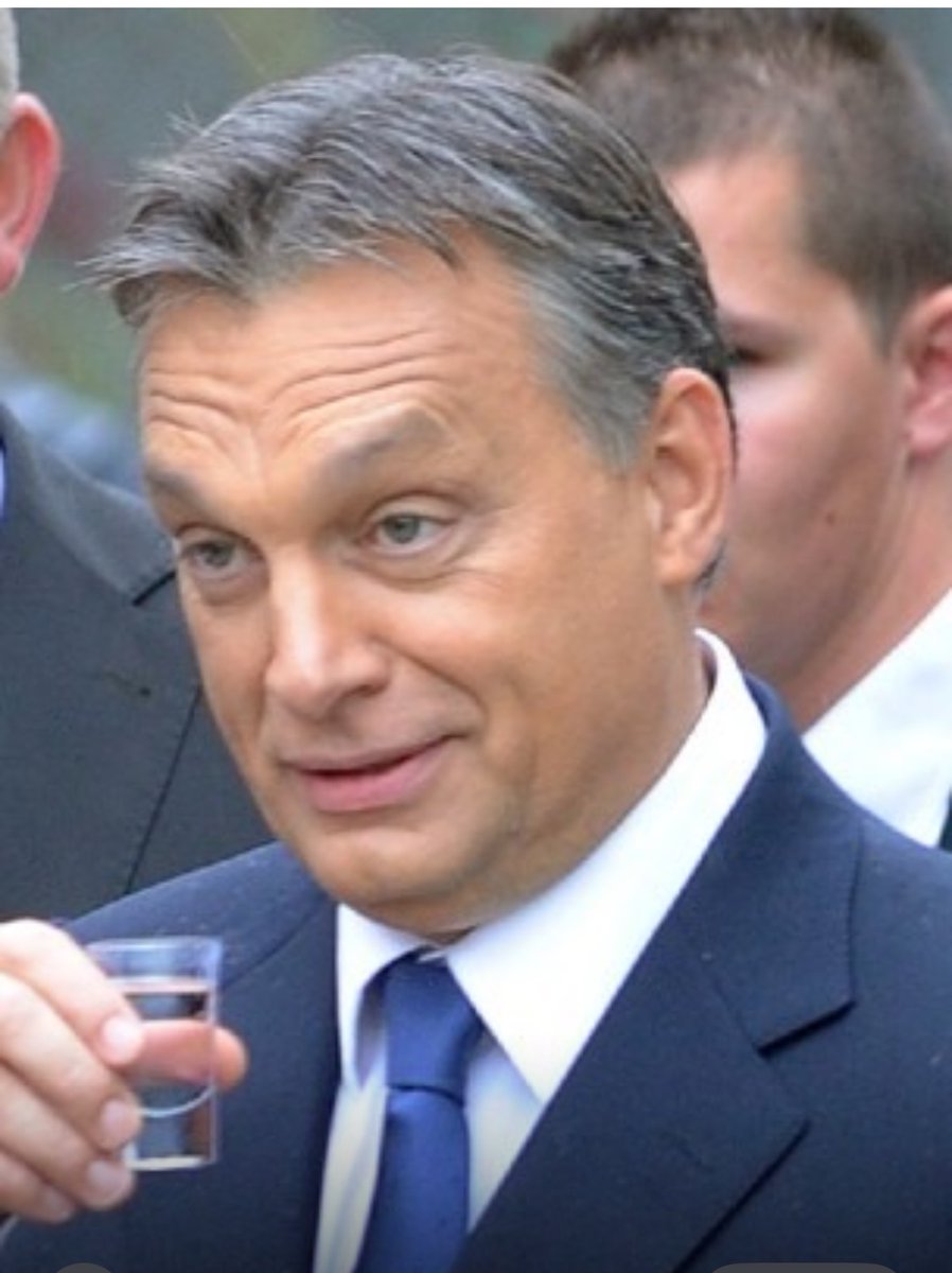 How do you think Orbán celebrated Trump's victory? With Vodka. Say no more.

#USElection2024 #HU24EU #Orban #EUCO