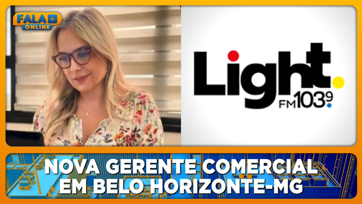 falamaisonline's tweet image. Light FM anuncia Alessandra Costa como gerente comercial em Belo Horizonte-MG.
buff.ly/3UJFFkJ

#RádioLightFM #LightFM #Rádio #FalaMaisOnline