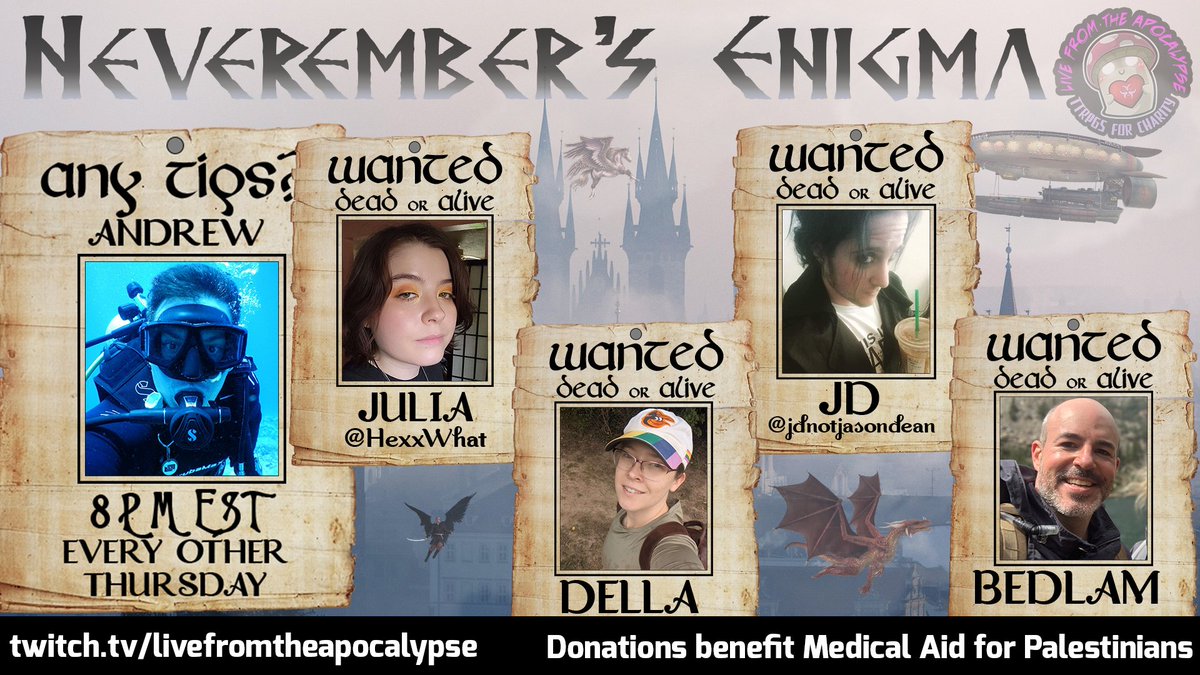 livefromtheapoc's tweet image. Everything may be on fire but we're not stopping. We'll be back tonight, at 8:00PM EST, raising money, telling stories, and holding onto hope where we can find it. We invite you to spend a couple of hours with our heist crew, who also won't stop fighting to save their city.