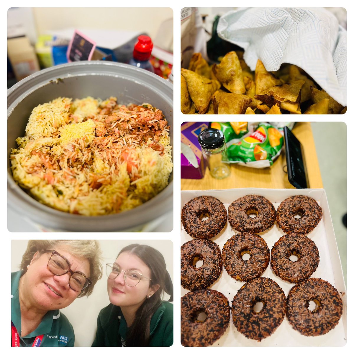 SASHPharmacy's tweet image. Lots of people off last week for half term so we postponed our #Diwali celebrations until this week.
As always for team #pharmacy there was lots of food involved
@sashnhs
