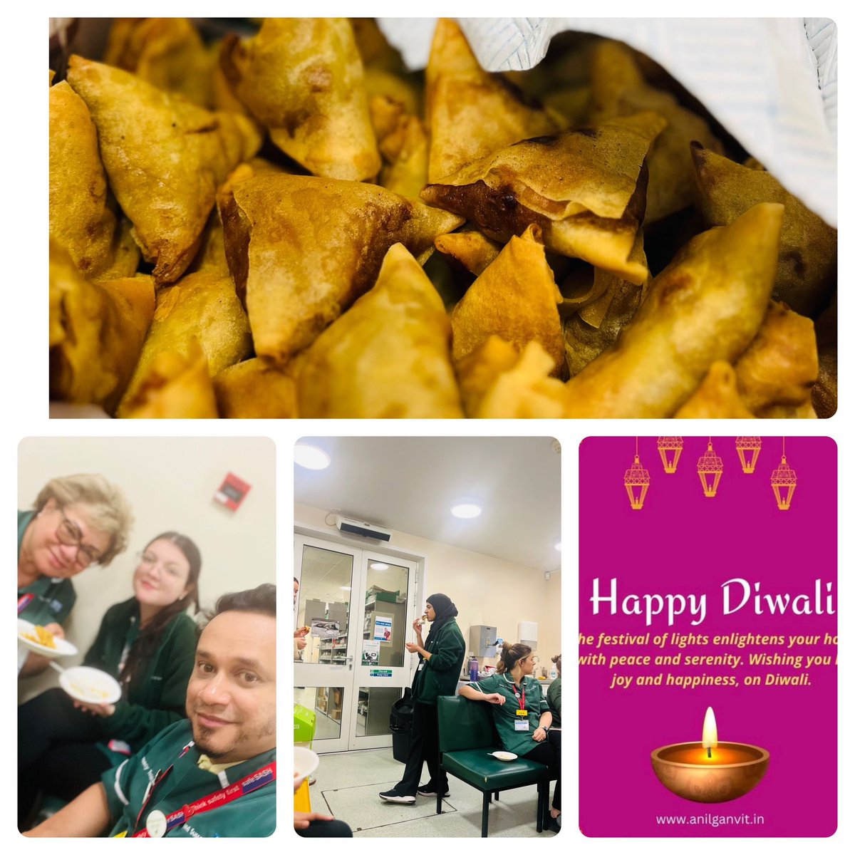 SASHPharmacy's tweet image. Lots of people off last week for half term so we postponed our #Diwali celebrations until this week.
As always for team #pharmacy there was lots of food involved
@sashnhs