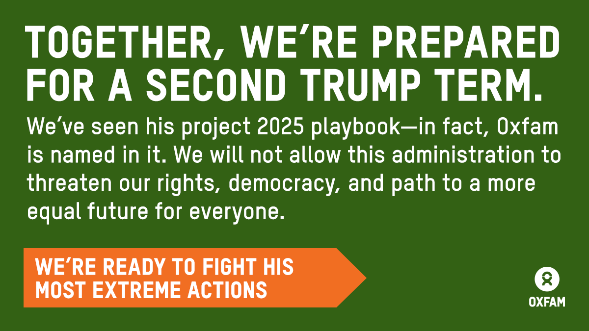 We all have a choice to make: We can choose to give up in the face of a challenge, or we can choose to keep fighting.
 
We're can't-and we won't-back down from this fight. Here's how we're ready to put a stop to President-elect Trump's dangerous and divisive agenda⬇️