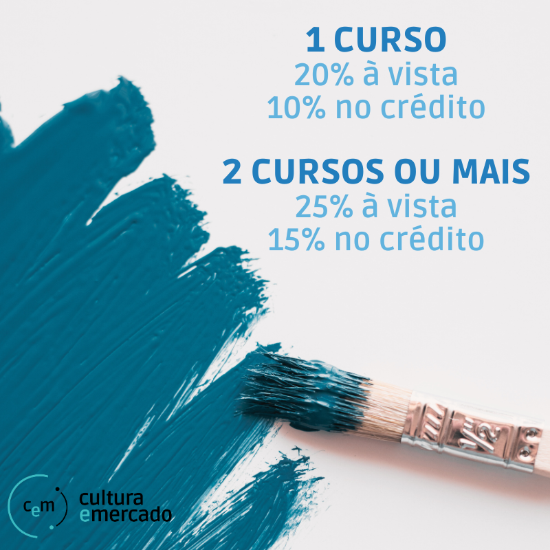 cultmerc's tweet photo. No dia 14 de novembro, os cursos do Cultura e Mercado que estiverem com inscrições abertas terão descontos especiais!

Os descontos deverão ser solicitados através do e-mail: atendimento@culturaemercado.com.br

https://t.co/daLp1sLQZ9

#QuintaAzul2024 https://t.co/JkeUZF6ZpS