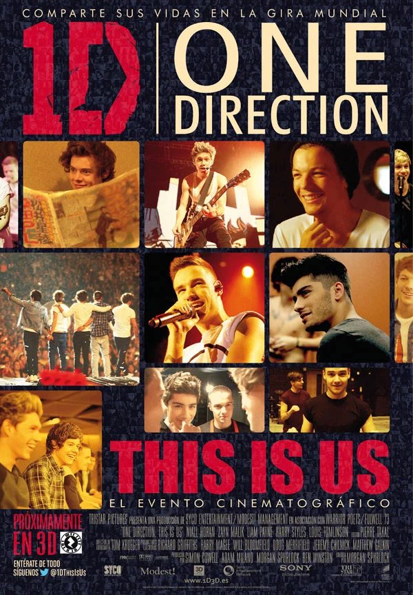 🍿|| ¡El 15 de Noviembre proyectarán la película/documental “This Is Us” en algunos cines de Cinesa y MK2 cines!