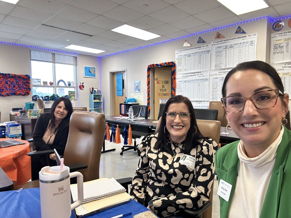 NIET Fellow Jessica Ockman is continuing to deepen her leadership skills with onsite shadowing of ILT support. I can't wait to see how she utilizes her leadership skills in her own setting! @NIET teach <a href="/TheresaHamiton/">TDHam08</a> <a href="/ErinFosterTeach/">Erin Foster</a> <a href="/JPschools/">Jefferson Parish Schools</a>