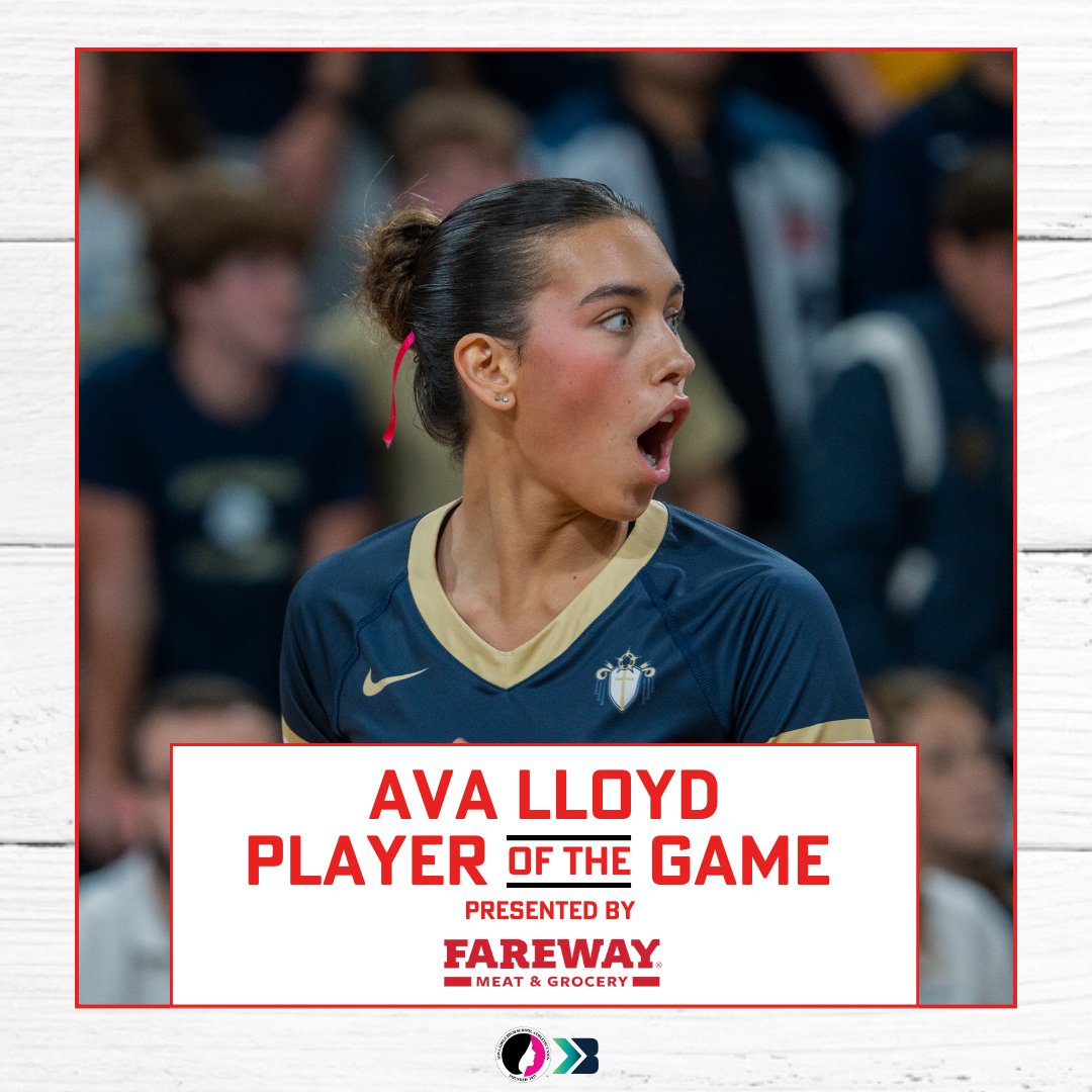 Bound Iowa (@bound_ia) on Twitter photo Ava Lloyd from Bishop Heelan is your Fareway Player of the Game!
Kills: 14 | Aces: 3 | Digs: 15
#ighsau #iastatevb #boundia #potg Ava Lloyd from Bishop Heelan is your Fareway Player of the Game!
Kills: 14 | Aces: 3 | Digs: 15
#ighsau #iastatevb #boundia #potg