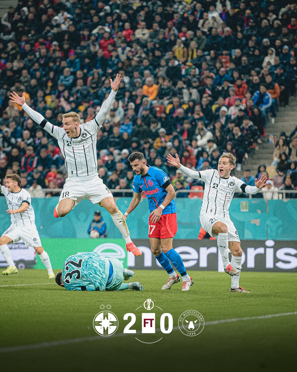fcmidtjylland's tweet photo. Skuffende nederlag i Bukarest.

#FCSBFCM https://t.co/PqCNIwaTQi