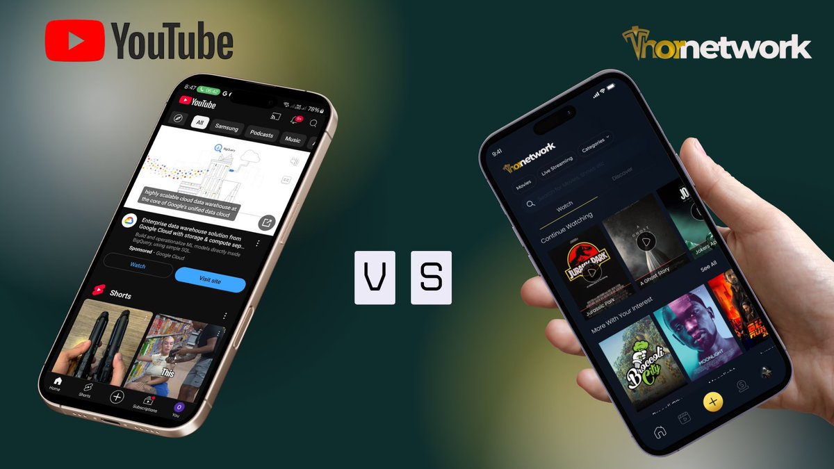 ThornetworkHQ's tweet photo. YouTube (Web 2) vs. Thor Network (Web 3)

YouTube has established itself as a leading Web 2 platform for user-generated content and online video monetization. However, its centralized structure means it retains significant control over content distribution, monetization policies, and user data, limiting creators’ earnings and engagement opportunities. In contrast, Thor Network is a Web 3 stream-to-earn platform that utilizes blockchain technology to create a decentralized content ecosystem. This structure emphasizes creator and user empowerment, direct monetization, digital ownership through NFTs, and a reward-rich environment. Below is a detailed comparison showcasing the unique aspects, long-term potential, and revenue streams that position Thor Network as a strong alternative to YouTube.

Why Thor Network?

Full content control (NFTs)
Ads, upvotes, & stream-to-earn income
Privacy-first, no data exploitation
150k+ activities/sec scalability

#ThorNetwork #web3social #Web3 #youtube #Blockchain #BTC 
https://t.co/V9eC2jLzvP