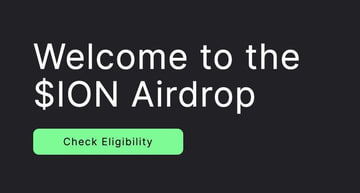 SkyV1_eth's tweet photo. Season 2 Airdrop is Live

🪂 Claim you Token $ION 
-  https://t.co/1eMtq90dCR

If you qualify for the airdrop, the first part of your $ION allocation will be credited to your wallet on November 15th.

#IonProtocol #Polygon #airdrop https://t.co/twTnjoaFiw