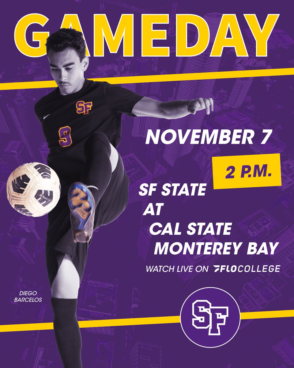 Gameday! The Gators close out the 2024 season.

🕑 2 p.m.
🆚 <a href="/OtterAthletics/">#MakeWavesMB</a> 
📍 Cardinale Stadium
📺 flocollege.com
📊 sfstategators.com/livestats_msoc