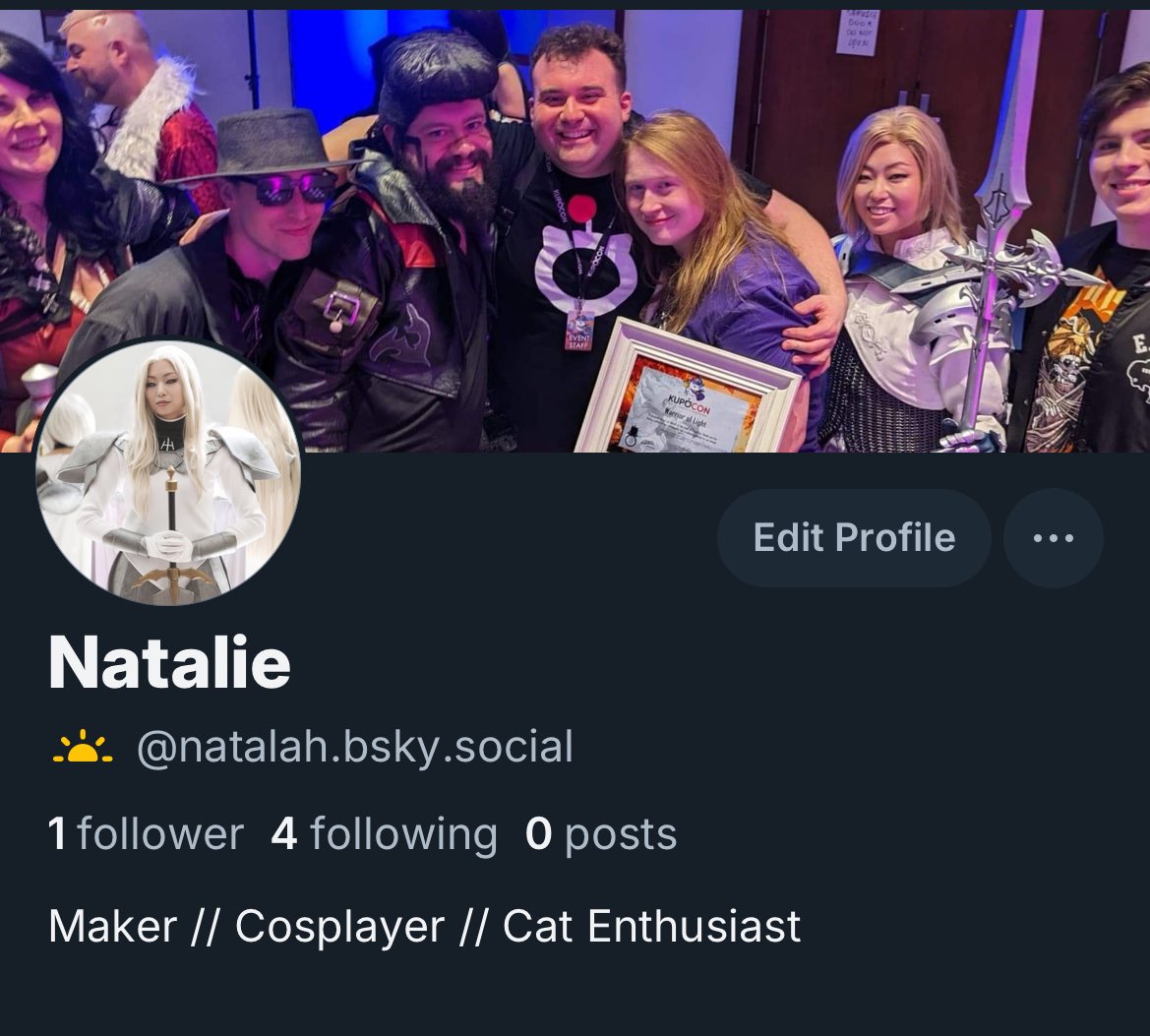 Finally got around to making an account here. Let’s be friends