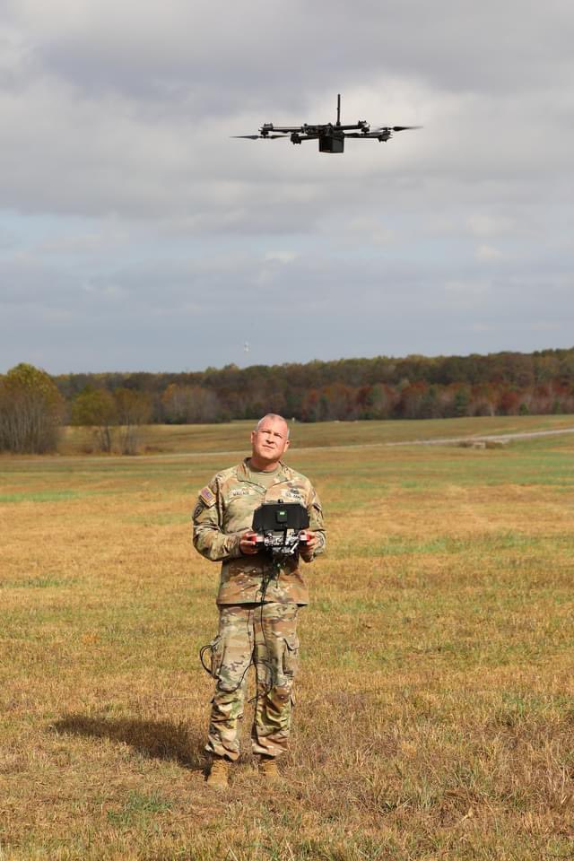 TNMilitaryDept's tweet image. Soldiers from Smyrna's 1-117th Regiment (RTI) conducted their first Small Unmanned Aircraft System operators course using the new Skydio RQ28A short-range reconnaissance (SRR) quadcopter. Recently fielded, the quadcopter provides Guardsmen with improved awareness on the