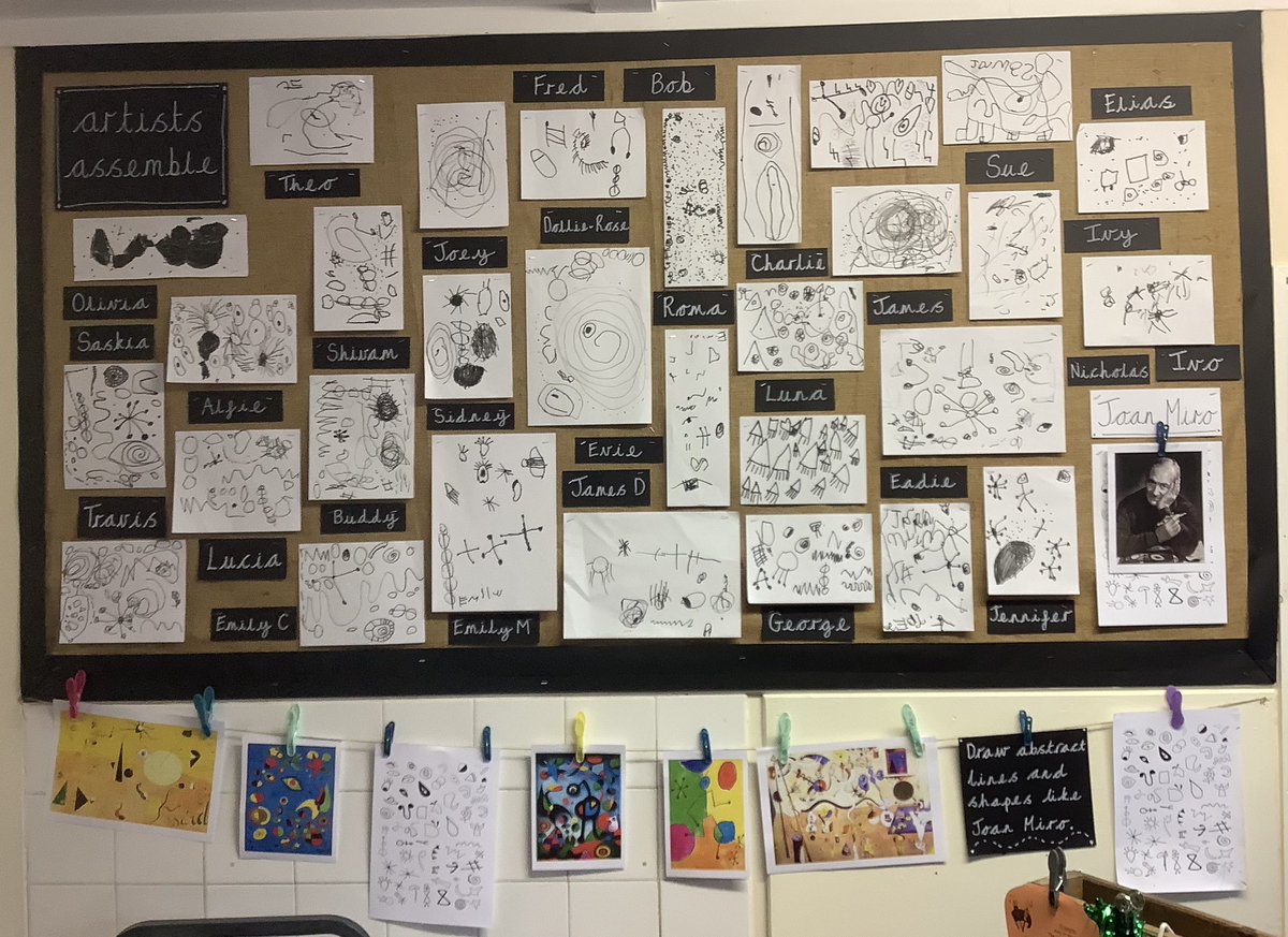 Celebrating the work of Joan Micro in EYFS <a href="/TorrisholmeCPS/">Torrisholme Primary School</a> <a href="/DBESchoolAdvice/">DBE School Improvement</a> <a href="/NSEAD1/">NSEAD</a> <a href="/SophieLeach_/">Sophie Leach</a> <a href="/MrsGriffiths7/">Mrs Griffiths SG EYFS</a> <a href="/mrs_darl/">Adele Darlington</a> <a href="/MissBTeaches_/">Mia</a> <a href="/GomersalArt/">Gomersal Primary Art</a>