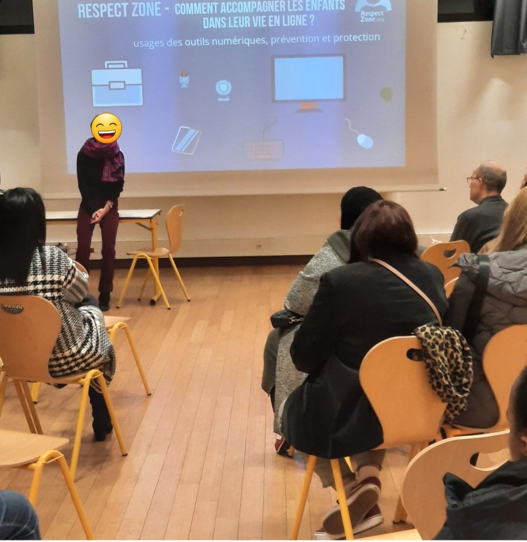 Frédéric Orif (@fredericorif) on Twitter photo En cette journée nationale de lutte contre le harcèlement scolaire, un café des parents sur les bons usages du numérique animé par <a href="/respectzone_org/">Respect Zone</a> En cette journée nationale de lutte contre le harcèlement scolaire, un café des parents sur les bons usages du numérique animé par <a href="/respectzone_org/">Respect Zone</a>