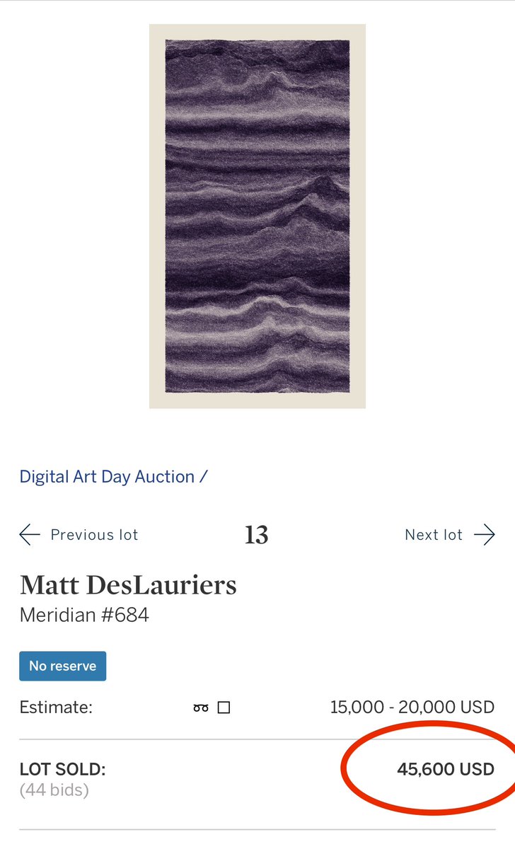 Great result for a special piece of art. Congrats <a href="/mattdesl/">Matt DesLauriers</a>