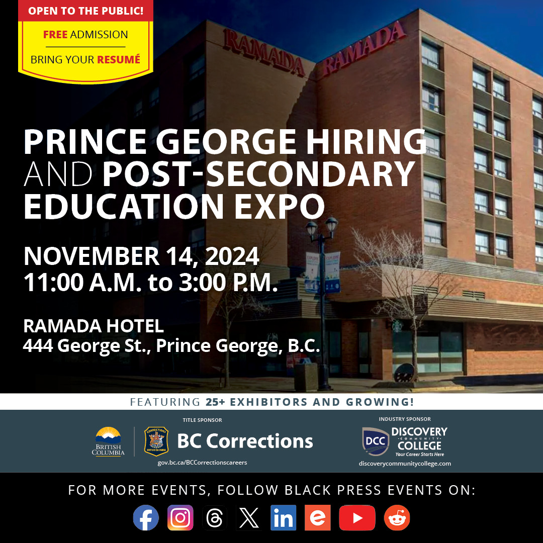 MoveUpPG's tweet image. Check out the Post-Secondary Hiring Expo for new job opportunities!