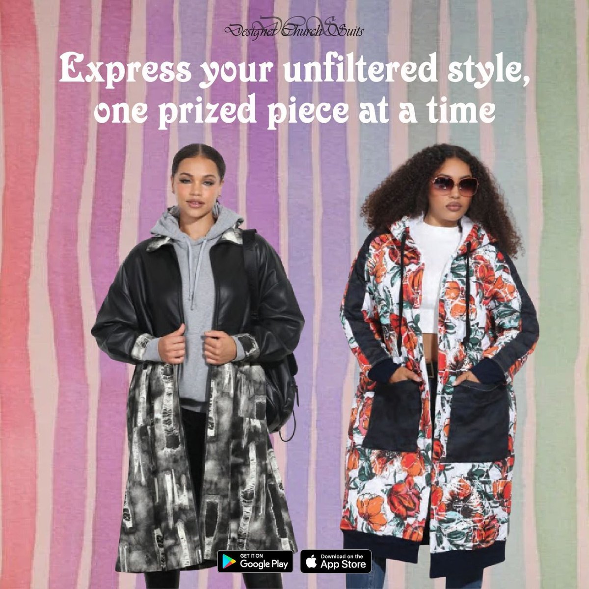 DesignerChurch's tweet image. Express your unfiltered style, one prized piece at a time.
Buy now: buff.ly/3UDmcSD
buff.ly/3UDmd99
Log on to buff.ly/2wcdDD2 
Download the app now: buff.ly/3GiyJTu 
#DesignerStyles #DesignerChurchSuits #Style #Fashion #ChurchSuits