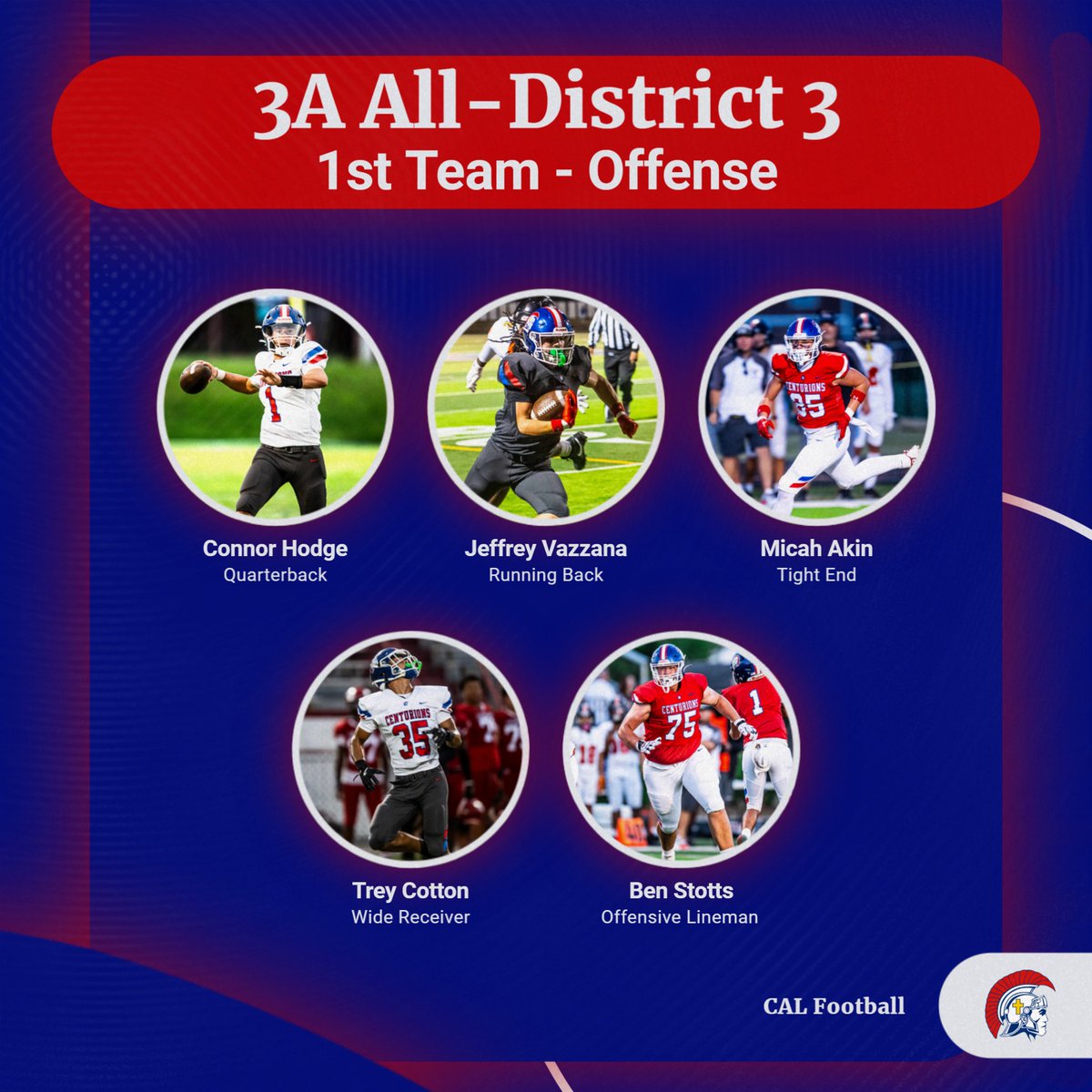 Congratulations to our <a href="/GLFCA1/">GLFCA</a> Offensive All District 1st Team selections!