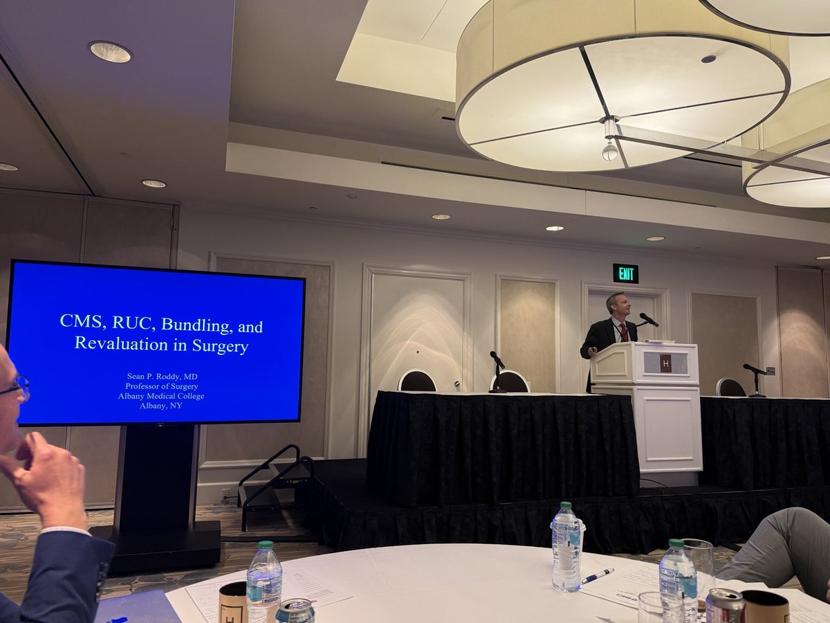 Dr Sean Roddy giving keynote address for Michigan VQI in Midland