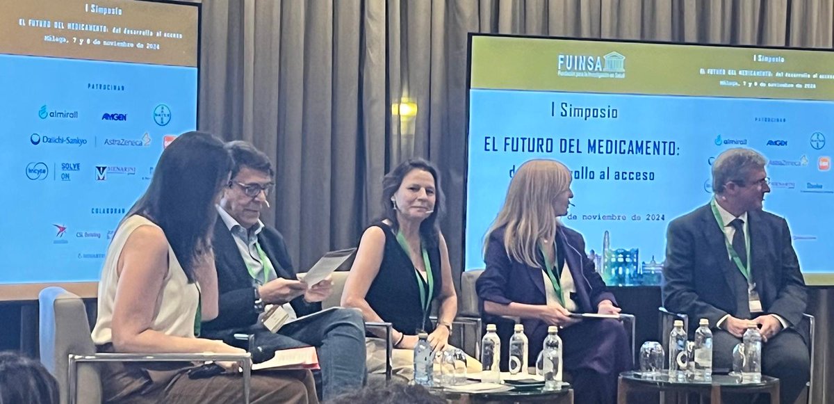 <a href="/Nichieza/">Marisa Nicieza</a>  hablando de  #Medicamentos innovadores y no innovadores: su convivencia en el
I Simposio el Futuro del Medicamento: del desarrollo al acceso.Organizado por #FUINSA 
<a href="/astursalud/">Consejería de Salud</a> #Malaga