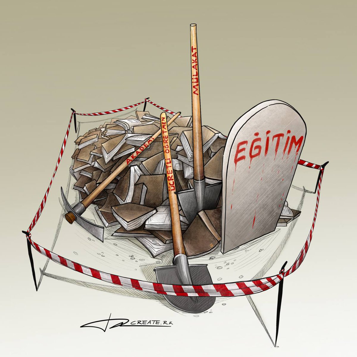 ❗️<a href="/OSYMbaskanligi/">ÖSYM</a> sınav yapıyor; sorularda hatalar çıkıyor, sonuçlar tekrar gözden geçiriliyor ve insanların sıralamaları değişiyor. ❗️<a href="/tcmeb/">Millî Eğitim Bakanlığı</a> ve onu yöneten <a href="/Yusuf__Tekin/">Yusuf Tekin</a> ise mülakat sisteminde ısrar ediyor; iller ve komisyonlar arasında farklı puanlama yapılıyor. Binlerce aday