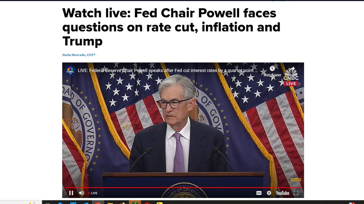 EladioSantiag14's tweet photo. Jerome POWELL is out of touch 1 if the economy is speeding up why would you lower rates 1 massive mistake ! #Iflation is your mandate ! extricating ourselves from this mess that started in the #GFC should be a priority ! https://t.co/iNGsK3pivj
