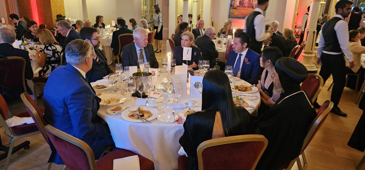 Fr. Dr. Nadim Nassar (@nadim_nassar) on Twitter photo It was our pleasure abs honour to welcome our Royal Patron @DuchessOfEdinburgh and our Patron <a href="/BishopAngaelos/">Archbishop Angaelos</a> at our annual Gala Dinner to celebrate 10 anniversary of <a href="/Awareness_Found/">Awareness Foundation</a> Ambassadors for Peace programme
<a href="/churchofengland/">The Church of England</a> <a href="/ChurchesEngland/">CTE</a> <a href="/FollowEmbrace/">Embrace the Middle East</a> <a href="/SouthwarkCofE/">Southwark Diocese</a> It was our pleasure abs honour to welcome our Royal Patron @DuchessOfEdinburgh and our Patron <a href="/BishopAngaelos/">Archbishop Angaelos</a> at our annual Gala Dinner to celebrate 10 anniversary of <a href="/Awareness_Found/">Awareness Foundation</a> Ambassadors for Peace programme
<a href="/churchofengland/">The Church of England</a> <a href="/ChurchesEngland/">CTE</a> <a href="/FollowEmbrace/">Embrace the Middle East</a> <a href="/SouthwarkCofE/">Southwark Diocese</a>