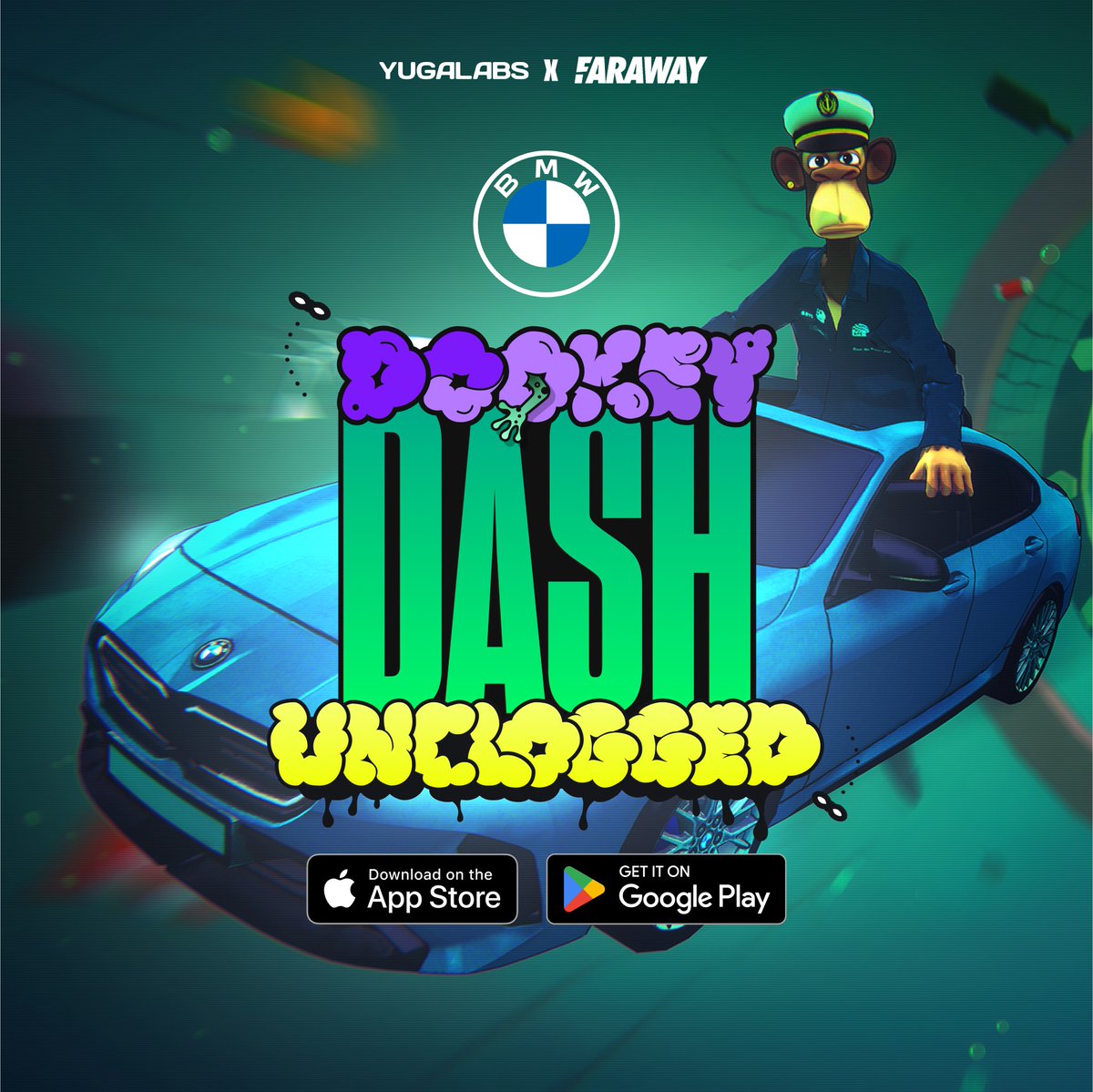Bored Ape Yacht Club 🍌 (@boredapeyc) on Twitter photo The full Yuga x <a href="/BMW/">BMW</a> collection for Dookey Dash: Unclogged is coming soon! Keep a lookout on our socials for this special drop.
Download now:
App Store: apps.apple.com/us/app/dookey-…
Google Play Store: play.google.com/store/apps/det…
Mac: installer.launcher.xsolla.com/xlauncher-buil…
PC: The full Yuga x <a href="/BMW/">BMW</a> collection for Dookey Dash: Unclogged is coming soon! Keep a lookout on our socials for this special drop.
Download now:
App Store: apps.apple.com/us/app/dookey-…
Google Play Store: play.google.com/store/apps/det…
Mac: installer.launcher.xsolla.com/xlauncher-buil…
PC:
