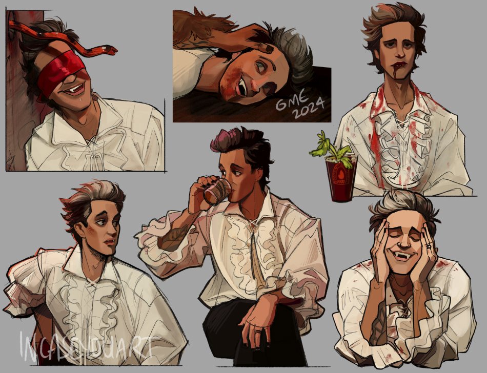 incaseyouart's tweet photo. Finished set of drawings of @LinkNeal from GME 4! It was so wild and I'm so sad the VOD is expiring tomorrow but I'm extremely happy I got to watch it 🙏
@Mythical #goodmythicalevening #linkneal https://t.co/5XhNqblcbl