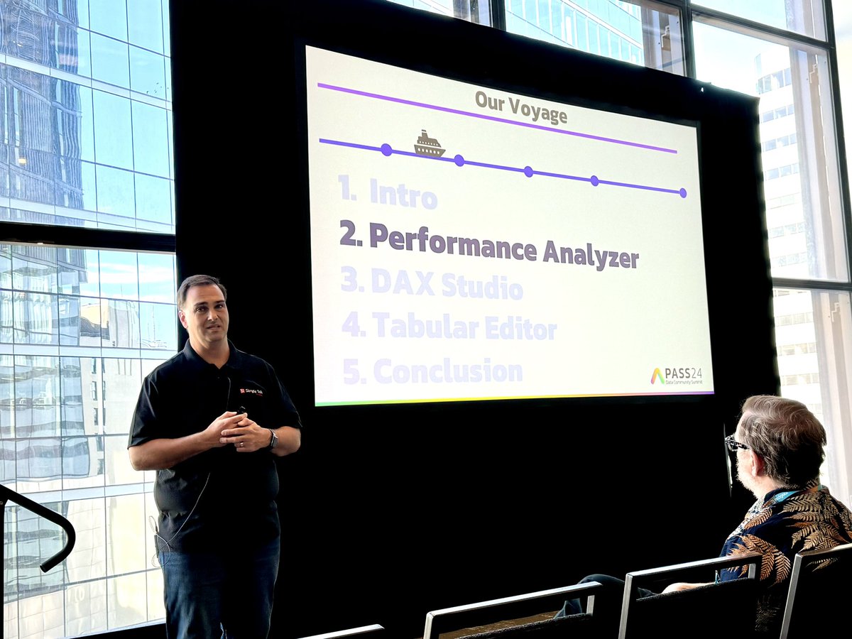 Mark Walter 👨🏻💻 (@markwaltercpa) on Twitter photo Nerding out w <a href="/SQL_JAR/">Jason Romans</a> on DAX performance and use of external tools ⚒️ 🧰 ⚡️#PowerBI #DAX #SML #LearningTogether #PASSDataSummit Nerding out w <a href="/SQL_JAR/">Jason Romans</a> on DAX performance and use of external tools ⚒️ 🧰 ⚡️#PowerBI #DAX #SML #LearningTogether #PASSDataSummit