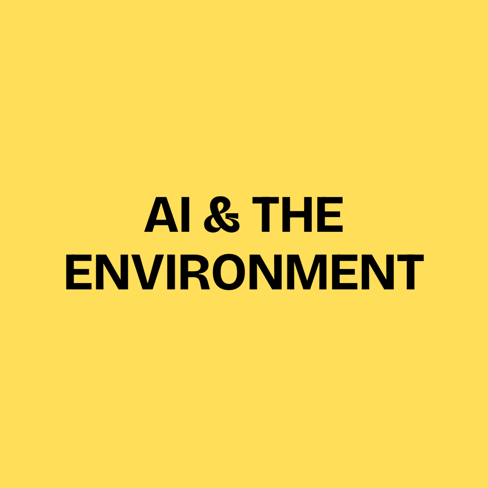 🚨 If you are interested in the ENVIRONMENTAL IMPACT of AI, including water consumption, climate &amp; sustainability implications, below are five GREAT resources to learn more. Download, read &amp; share: