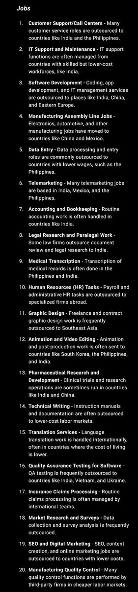 __StarkLord__'s tweet photo. @fourdogsranch @pain0x0 @agentselfNSA We've been outsourcing jobs from China and SE Asia sweatshops for decades.

Practically everything we buy is made overseas, including expensive stuff. We also outsourced many jobs too.

This is why CEO's love Trump. They get tax breaks, then get to make more stuff overseas. https://t.co/ADEJCqSq4S